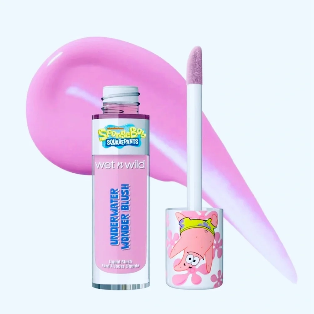 Wet N Wild x Nickelodeon-SpongeBob Underwater Wonder Liquid Blush-Rock Star NWT